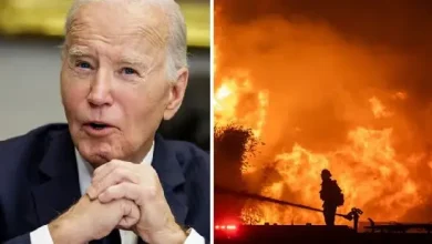 Joe Biden responds to Los Angeles Wildfires changing direction