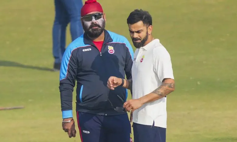 Virat Kohli enters Ranji field; Railways vs Delhi match can be watched for free on this app