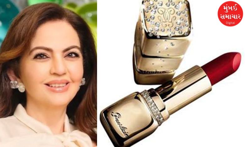 nita ambani's expensive lipstick collection