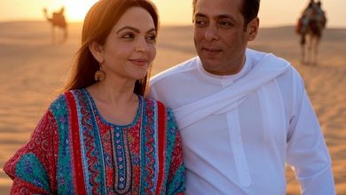 Nita Ambani and Salman Khan AI-generated vacation photo