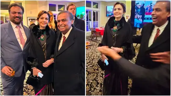 Nita Ambani at Trump's pre-inauguration dinner