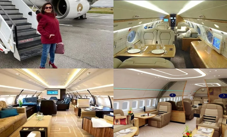 Nita Ambani's private jet is no less than a palace, looking at the facilities inside...