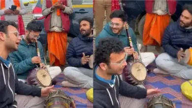 PM Modi's nephew sings bhajans at Kumbh Mela