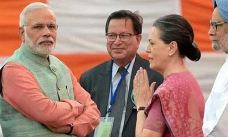  PM Modi attacks Sonia Gandhi's statement