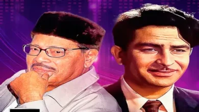 Raj Kapoor and Manna Dey together