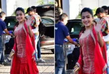 Rashmika, looking like a bride in red shoes, limped onto the stage, but fans liked Vicky, why?