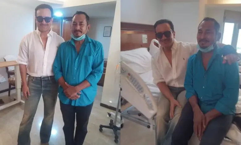 Saif Ali Khan acknowledgment  rickshaw operator  for taking him to infirmary  connected  time