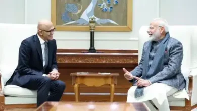 Satya Nadella announces $3 billion investment in India for cloud and AI development.