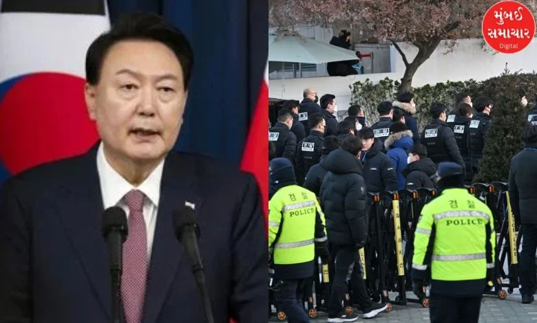 Police arrive to arrest South Korea's ousted president! Investigation underway in this case