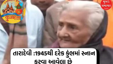 80 year old taradevi attends mahakumbh 2025