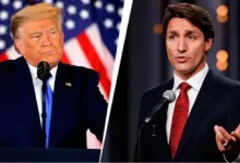 Justin Trudeau and Donald Trump