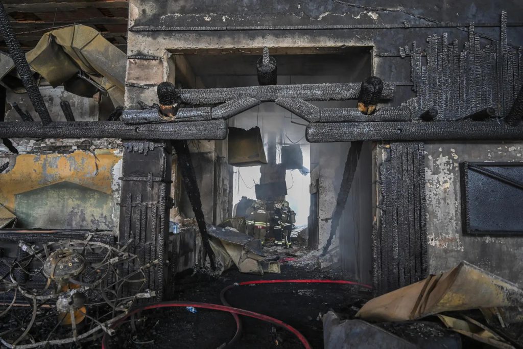 Turkey ski resort hotel fire