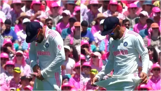 Virat Kohli Taunting Australian Crowd