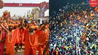 Mahakumbh: 13 akhadas will bid farewell from today, they have started taking down their flags