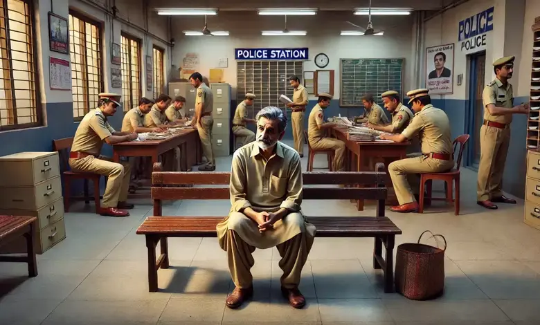 A Mumbai police station has become the home of a Pakistani citizen