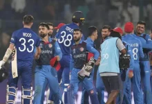 Afghanistan wins against england