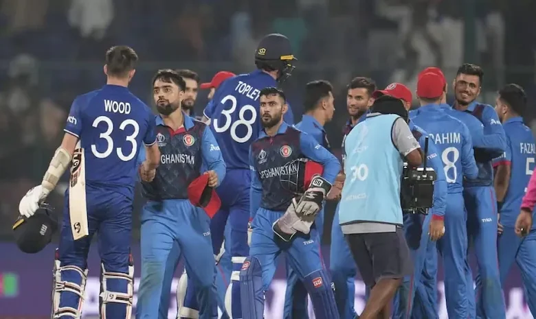 Afghanistan wins against england