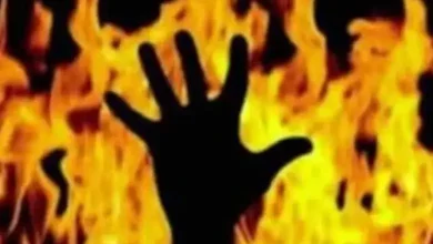 Attempt to burn wife to death due to domestic dispute Husband arrested