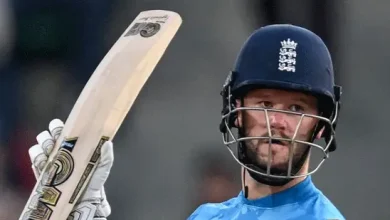 ben duckett bowled out in lahore england set record