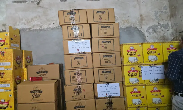 FDA seizes 4000 kg of fake ghee worth ₹17.50 lakh in Deesa crackdown