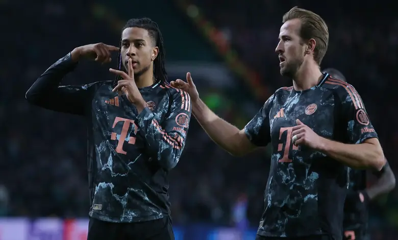 Harry Kane and Olise scores a goal each in Bayern Munich's win over Celtic