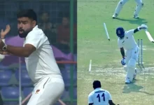 Himanshu Sangwan, a railway ticket collector who has taken star batter's wickets