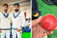 Himanshu Sangwan gets Virat kohli autograph on the ball with which he took his wicket