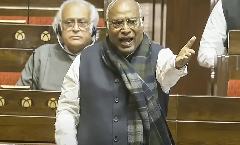 Huge uproar in Parliament over JPC report on Waqf Amendment Bill Mallikaarjun Kharge calls report false