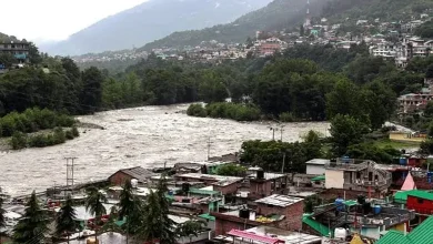 Kullu Flood Heavy rains in Himachal cause flooding many places many highways closed