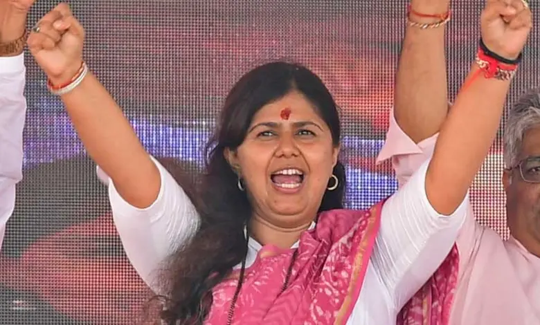 Pankaja Munde's biggest statement