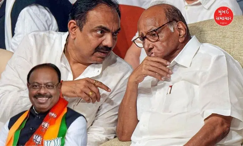 Pawar's 'beloved' Jayant Patil meets with Bawankule: