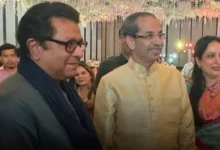 raj thackeray and uddhav thackeray meet at wedding