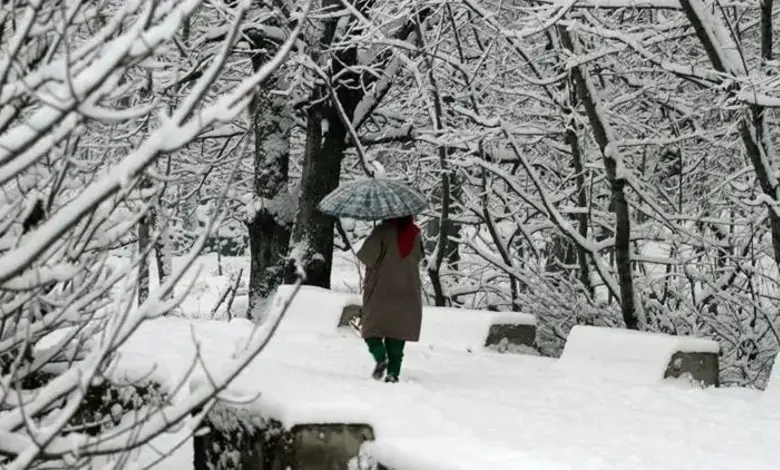 Snowfall in Kashmir and Himachal, light rain in hilly areas