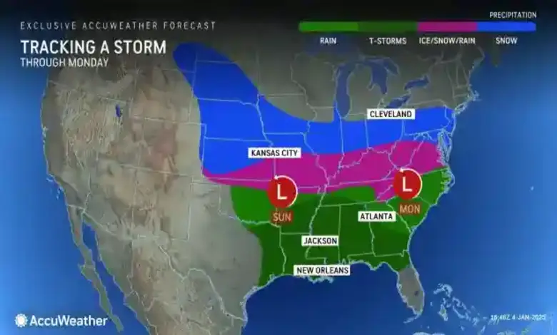 Snowstorm Warning Issued for Mid-Atlantic States