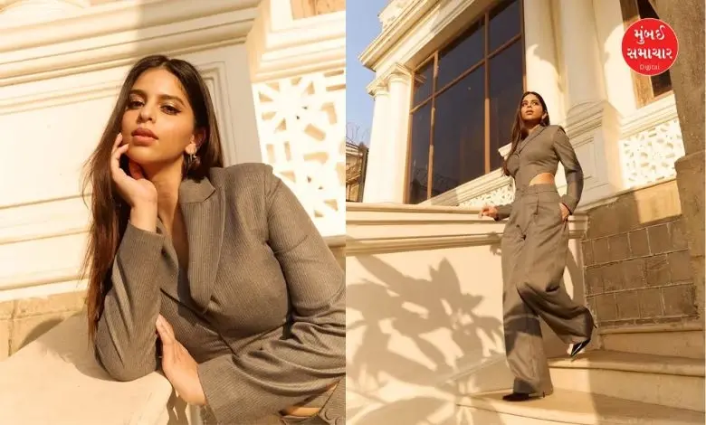 Suhana Khan seen in a 'bossy' look, check out the viral pictures too!