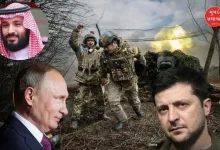 The war between Russia and Ukraine may come to an end Saudi Arabia mediated, but