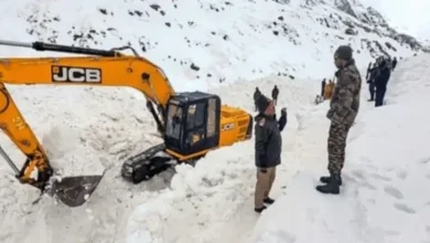 avalanche in Chamoli district of Uttarakhand; 57 workers traped