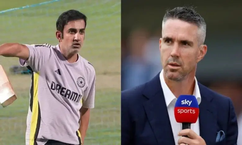 "Kevin Pietersen advising Gambhir on KL Rahul's playing-11 for Champions Trophy 2025."