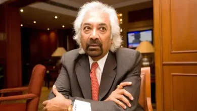 Congress leader Sam Pitroda and BJP officials debate over China remarks in political press conference.