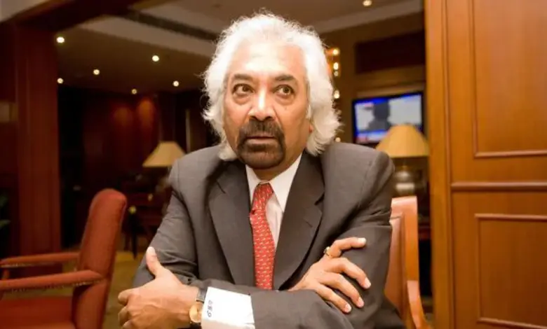 Congress leader Sam Pitroda and BJP officials debate over China remarks in political press conference.