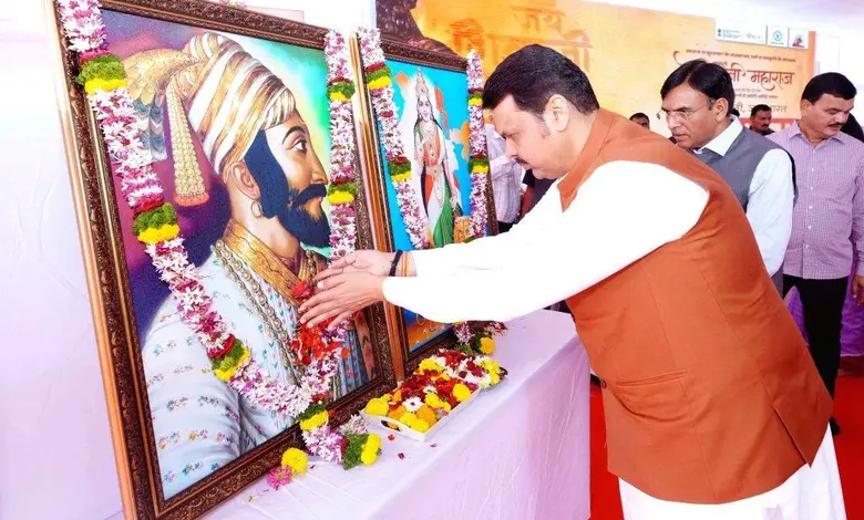 Shivaji Maharaj Anniversary: ​​Devendra Fadnavis pays tribute to Shivaji Maharaj, calls him a management guru...