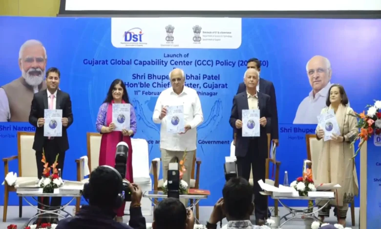 "Gujarat Global Capability Centre Policy 2025-30 launched at GIFT City, Gandhinagar."