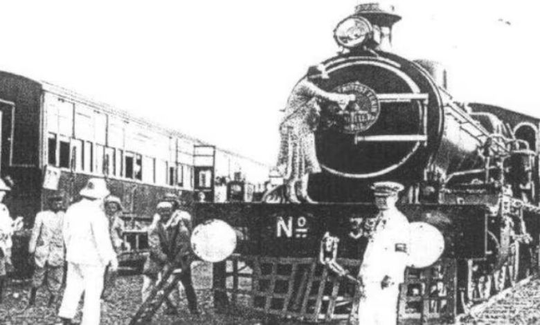 historic travel  of electrical  trains successful  india