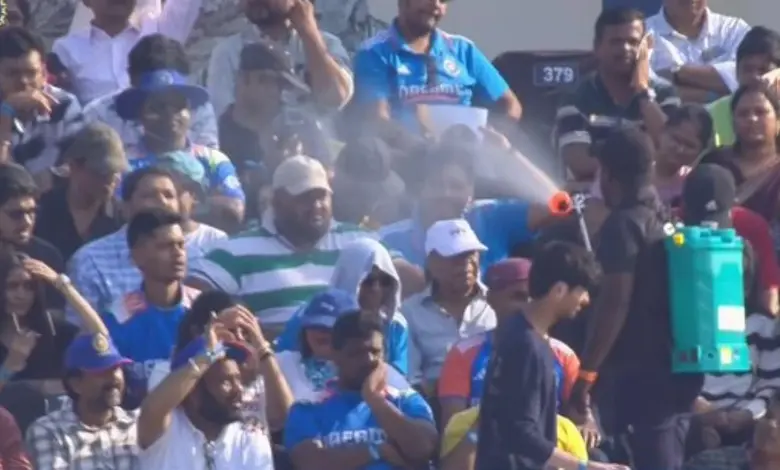 The spectators took a ritual bath in water before Rohit's six-four rain, know how...