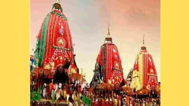 India's spin trio at Jagannathpuri temple...