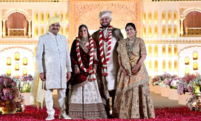 Jeet Adani and Diva Shah tied the knot; Gautam Adani donated Rs 10,000 crore...