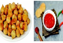 "Kashmiri garlic compared to cashews and almonds for its health benefits."