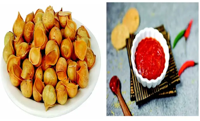 "Kashmiri garlic compared to cashews and almonds for its health benefits."