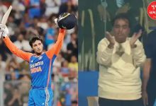 Viral Video: This naughty batsman forced Mukesh Ambani to get up from his seat...