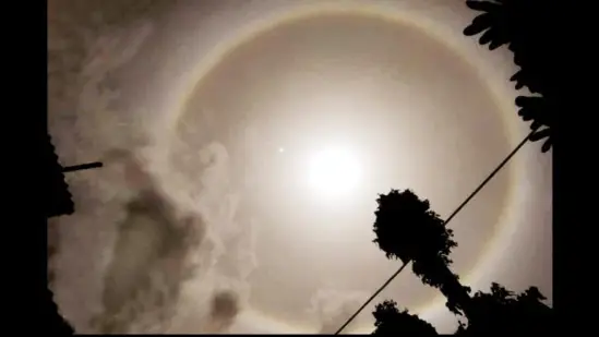 rare atmospheric phenomenon seen in kutch desert region